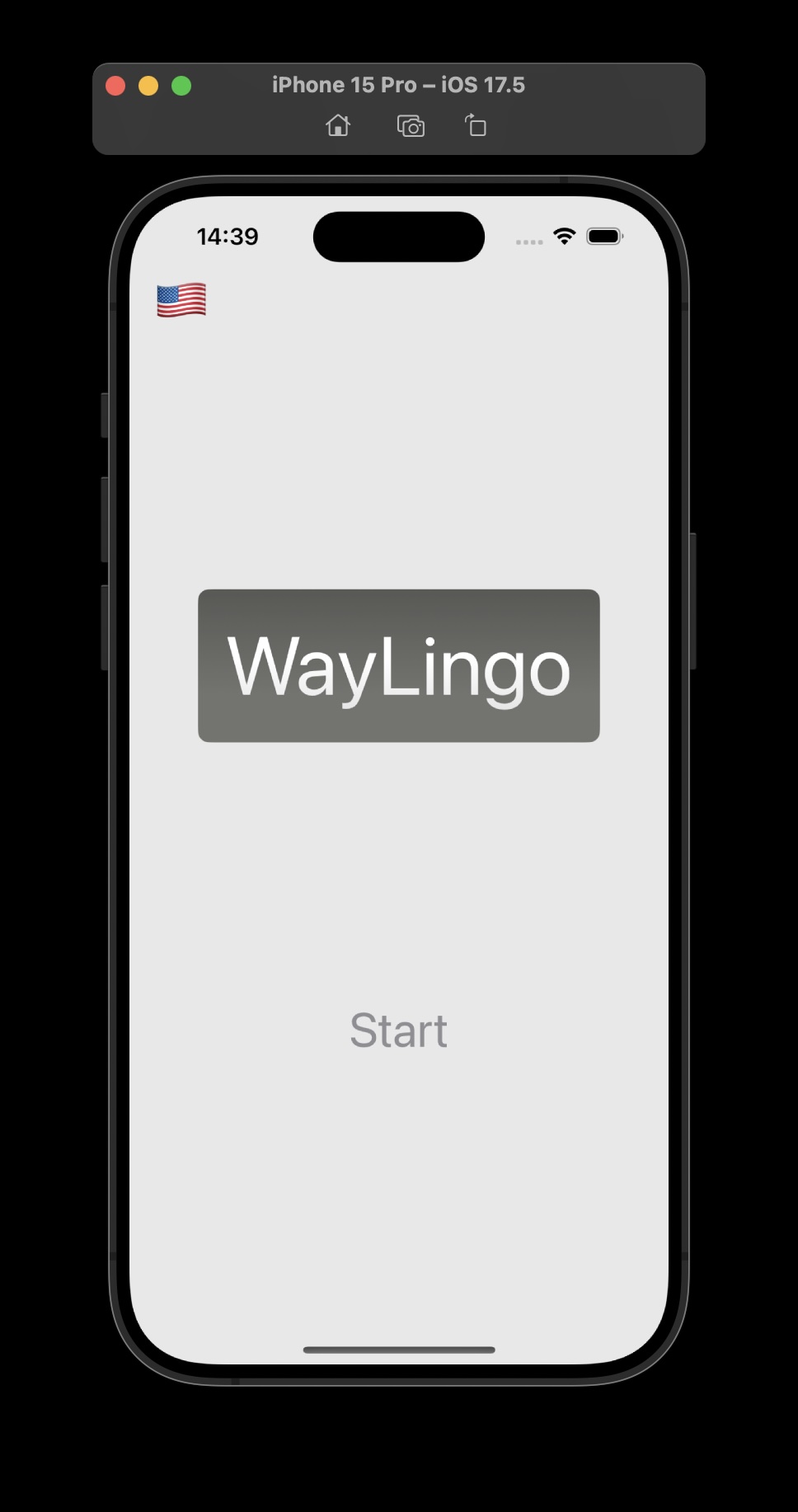 Start Screen